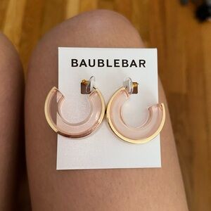 BAUBLEBAR GOLD HOOP EARRINGS